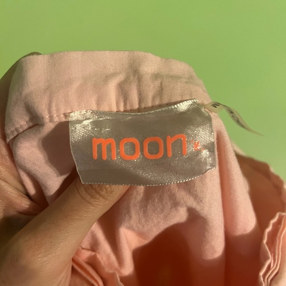 Modcloth Baby Pink/Peach Retro Circle Skirt - Picture 4 of 4